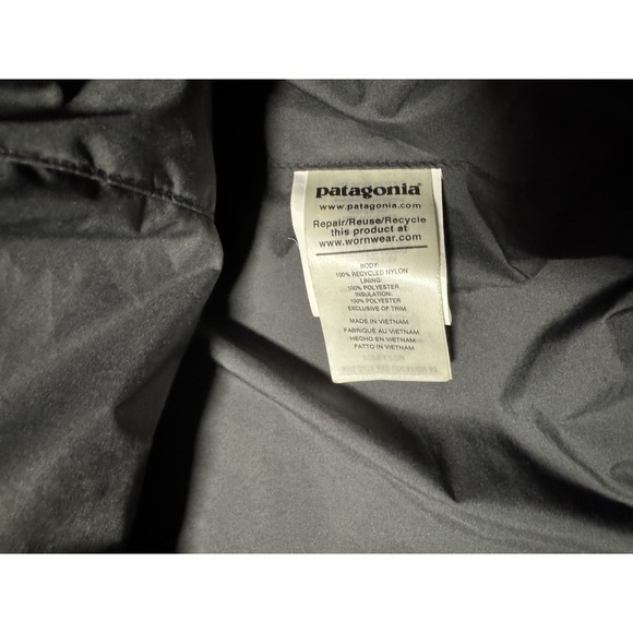 Patagonia Women's Women's Radalie Parka Jacket Black Quilted Sporty Small - Picture 11 of 11
